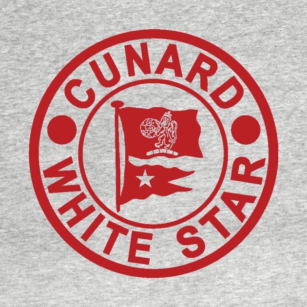 Cunard White Star Line by MindsparkCreative